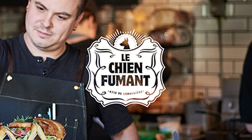 A mouthwatering new website for Le Chien Fumant!